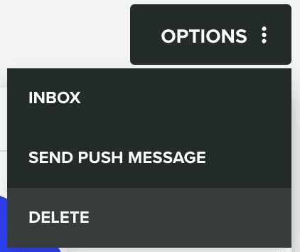 options delete