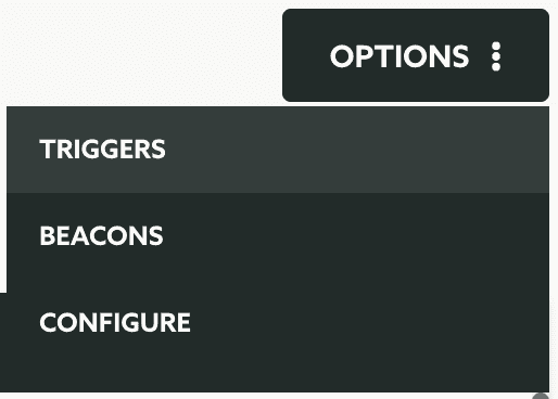 options triggers