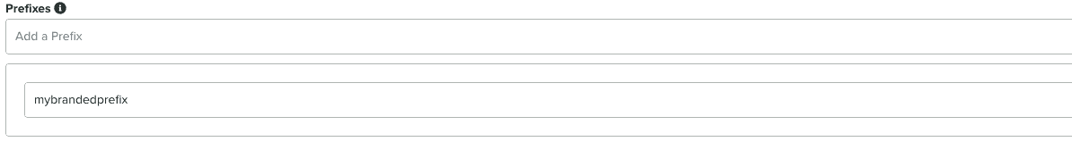 prefixes list