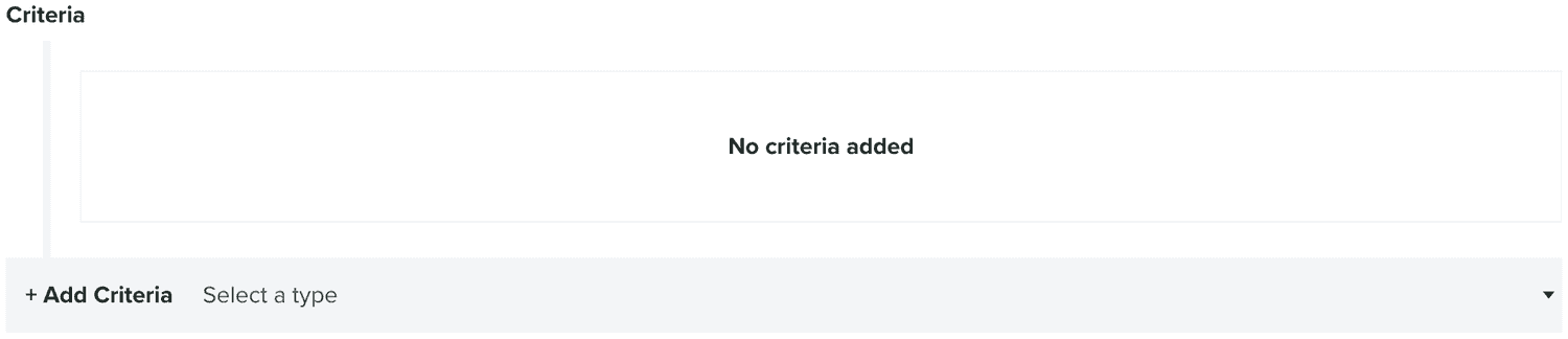 criteria