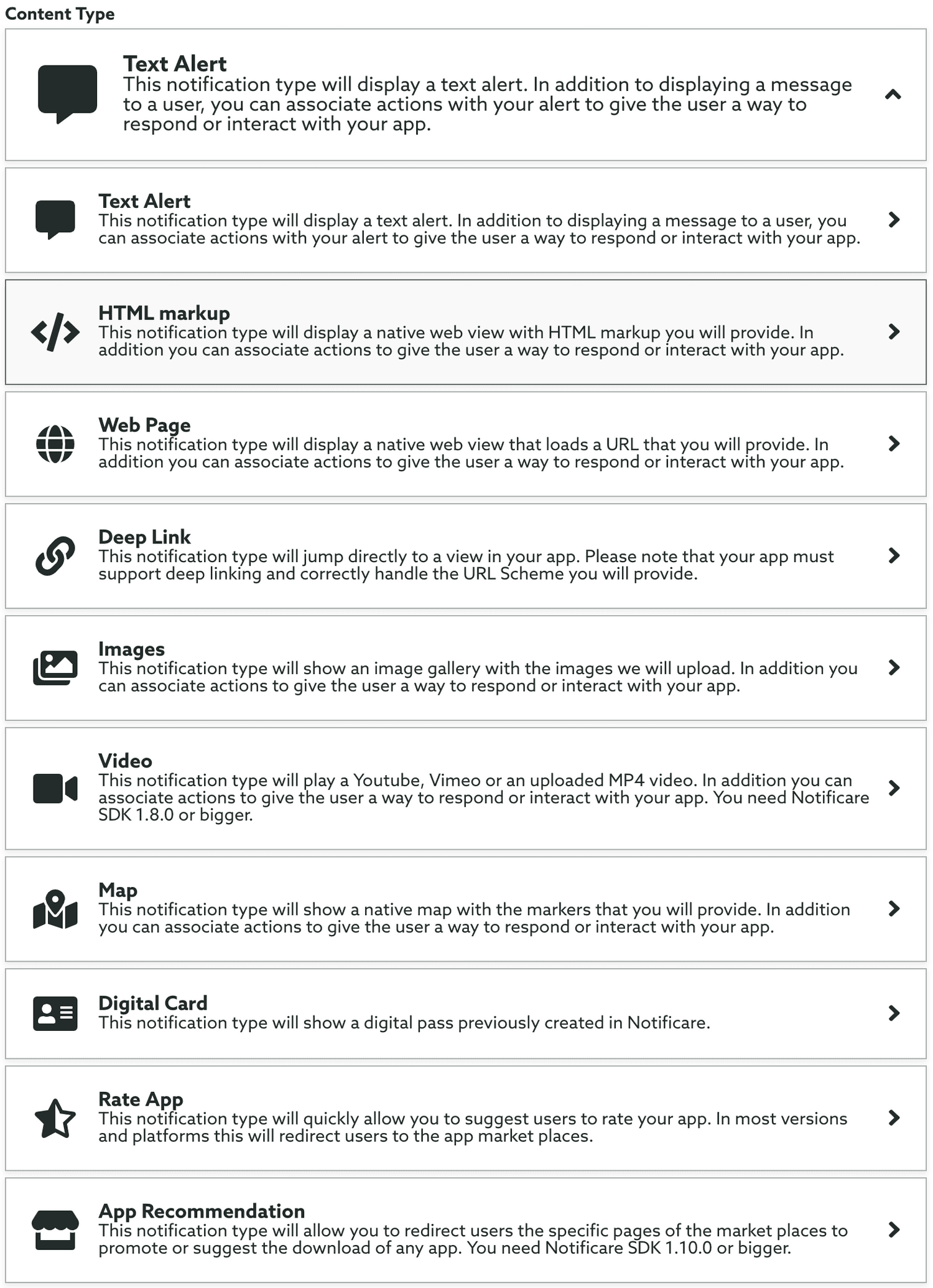 template types