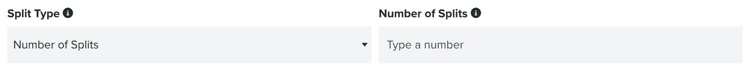 split type num segments