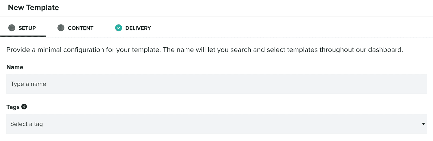 setup tab