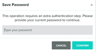 Change Password | Your Account | Account | Guides | Notificare Docs