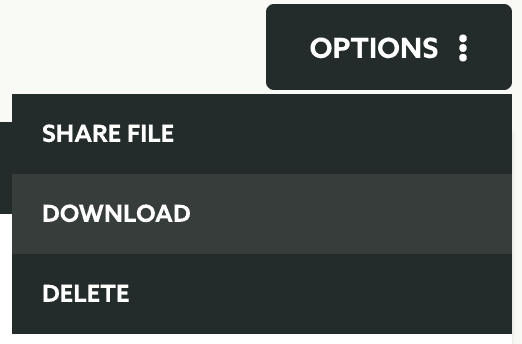 options download