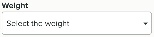 settings tab font weight