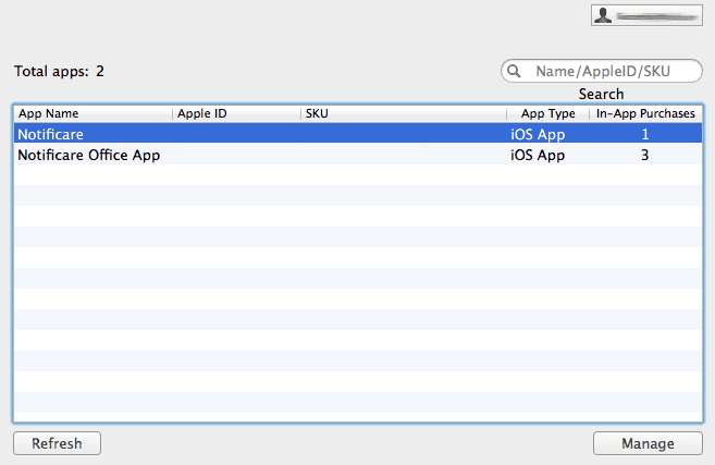 application loader list apps