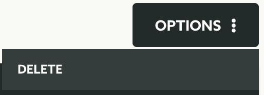 options delete