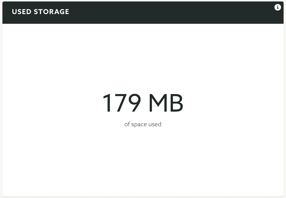 total storage