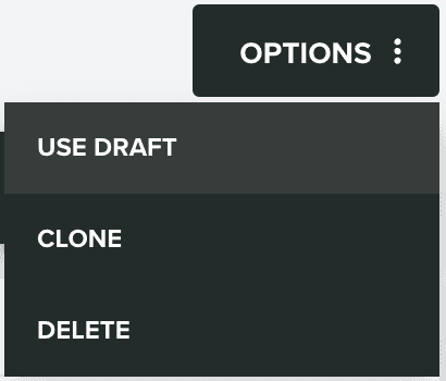 use draft