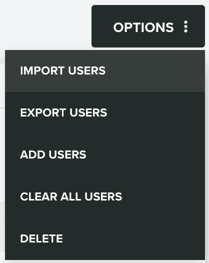 options import