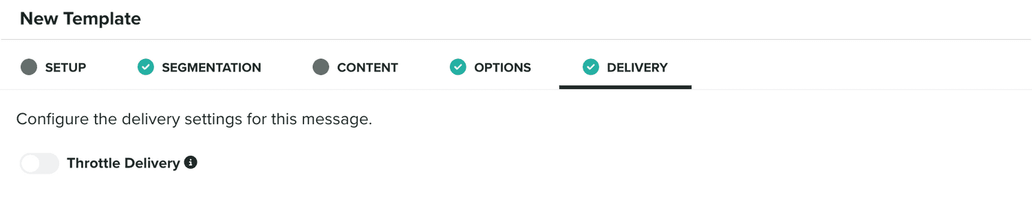 delivery tab