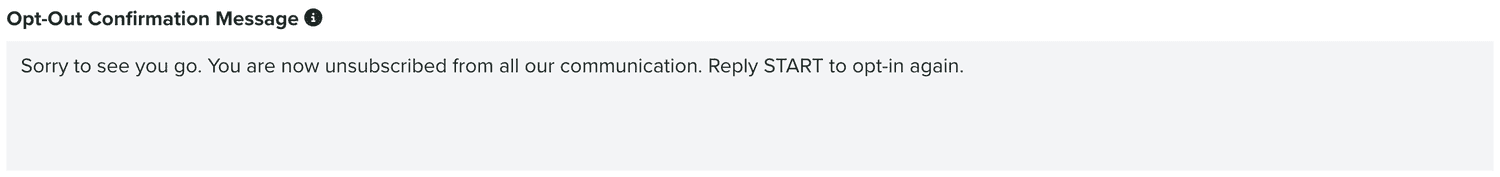 subscription rcs opt out