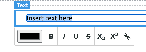 edit text component