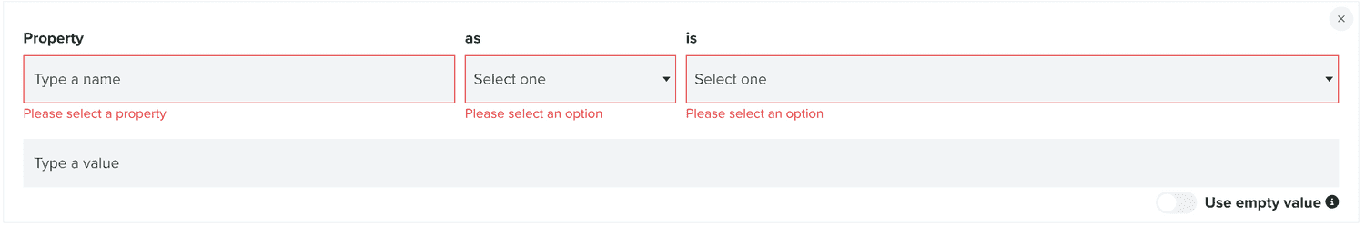 data filter row